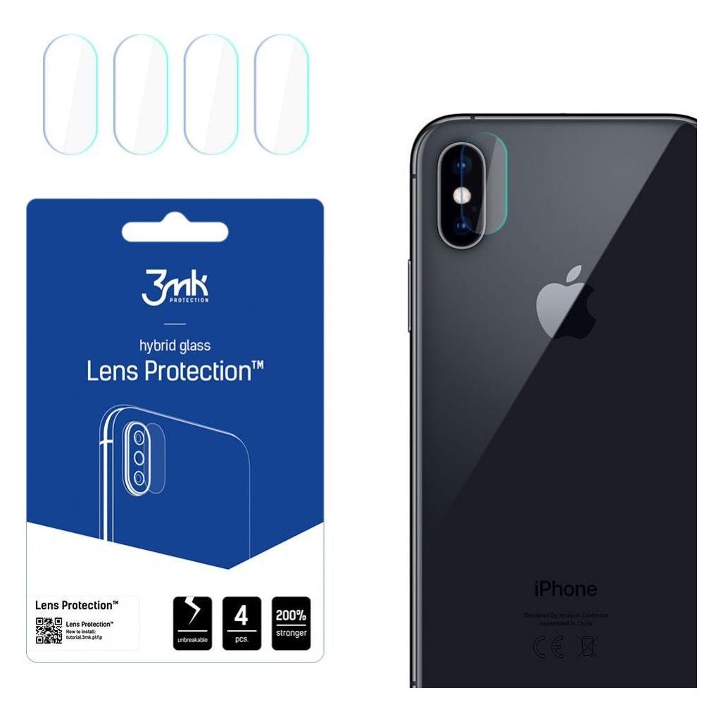 3MK hybrid glass Lens Protection for iPhone Xs (1 Stk., Apple iPhone XS) (GSM098276)