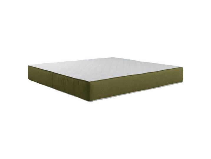 Esposa Taschenfederkernmatratze, Weiß, Olivgrün, H2, rechteckig, 140x200 cm, Bezug antimikrobiell beschichtet, antibakteriell, Bezug mit Silberionen antiallergisch, Schlafzimmer, Matratzen, Taschenfederkernmatratzen