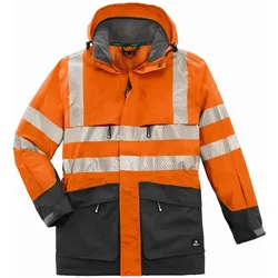 BIG Arbeitsschutz,  Warn-Wetterschutz-Jacke TAMPA leuchtorange/grau,Gr.XS (XS)