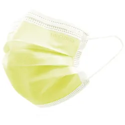 Unigloves OP- Mundschutz Profil Plus - 500 Stk - latexfrei - gelb