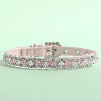 Inspire Picks Pearl Rhinestone Cat Collar Adjustable Luxury Pet Necklace For Cats & Small Pets 3 s neck 20 26cm