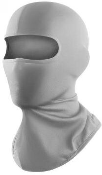 Handpicked Choices Ice Silk Cycling Balaclava UV Protection Face Mask Breathable Motorcycle Summer Cooling Hood light Gray one Size