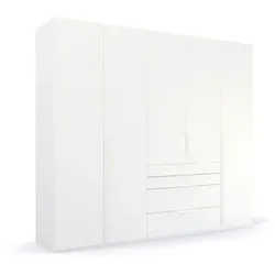 rauch ORANGE Kleiderschrank Purisma 251 x 223 cm Dekor Alpinweiß