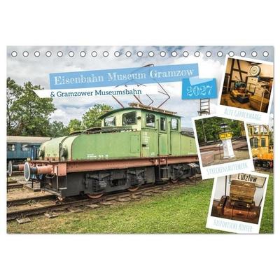 Eisenbahn Museum Gramzow (Tischkalender 2027 DIN A5 quer), CALVENDO Monatskalender