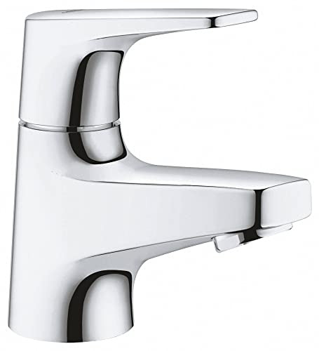 Grohe Start Flow standventiel in chroom en zwart met messing schroefverbinding