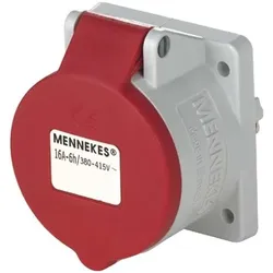 Mennekes, Steckdose, MEN 1669 16A3P 9H400V Anbaudose TwinCONTACT IP44
