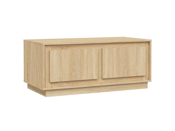 vidaXL Table basse chêne Sonoma 102x50x44 cm Bois composite