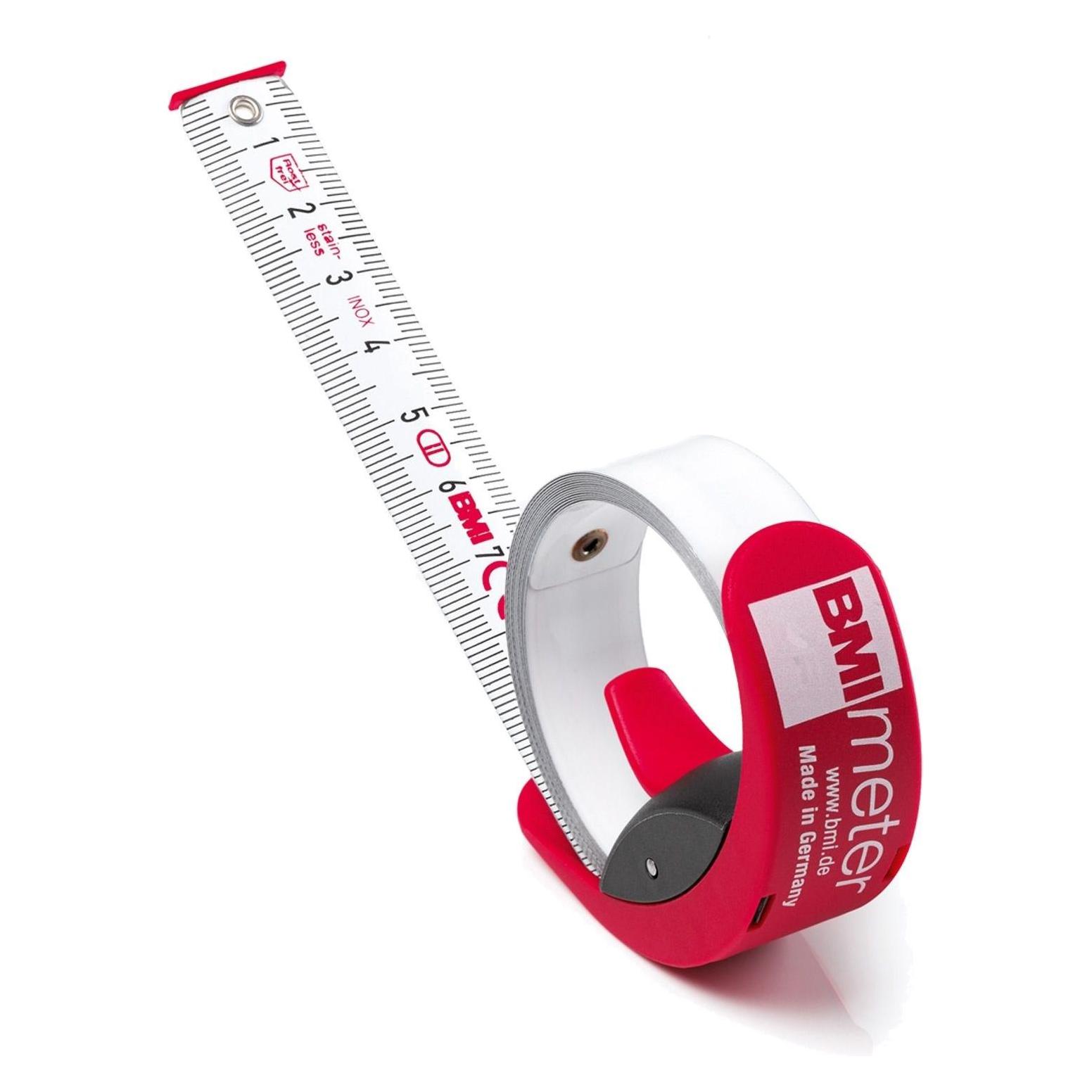 BMI meter (früher BMI-quicky) = 2 Meter Zollstock + Massband / 2 in 1 Meterstab (2 m) (429241021)