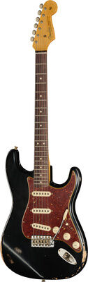 Fender 63 Strat Black Relic Noir