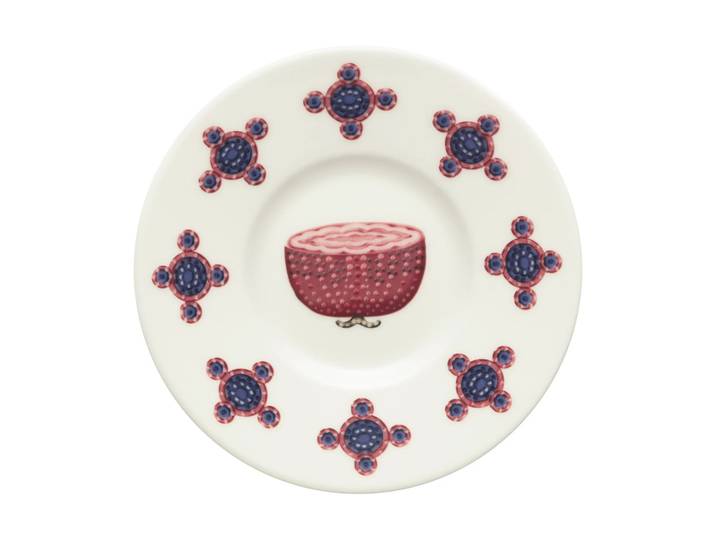 Iittala Soucoupe Taika Sato Ø15 cm Blanc-multicolore