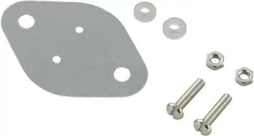 TRU Components TC-A18-9C Montagematerial-Set für Halbleiter (L x B) 42mm x 30mm Passend für (Gehäuseart (Halbleiter)) TO-3 1 Set