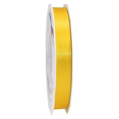 Pattberg Geschenkband Satin 15mmx5m gelb, Satinband aufgewickelt (7181505-605)