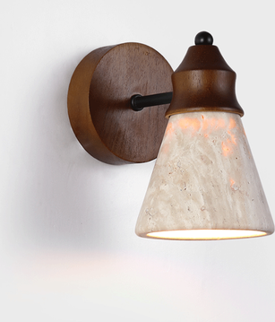Friendly Fresh Finds Travertine Wall Lamp Natural Stone LED Wall Sconce For Bedroom Modern Wall Lighting Travertine Wall Lamp Natural Stone LED Wall Sconce For Bedroom Modern Wall Lighting