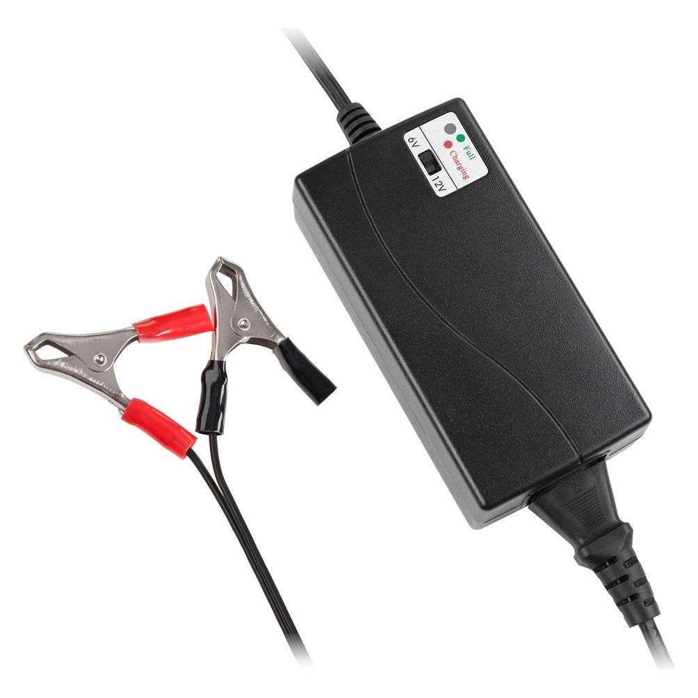 Rebel Automatisches Ladegerät für Gel-Batterien 6V/12V (1800mA) (1.80 A, 12V, 6V) (LEC-BAT1132)