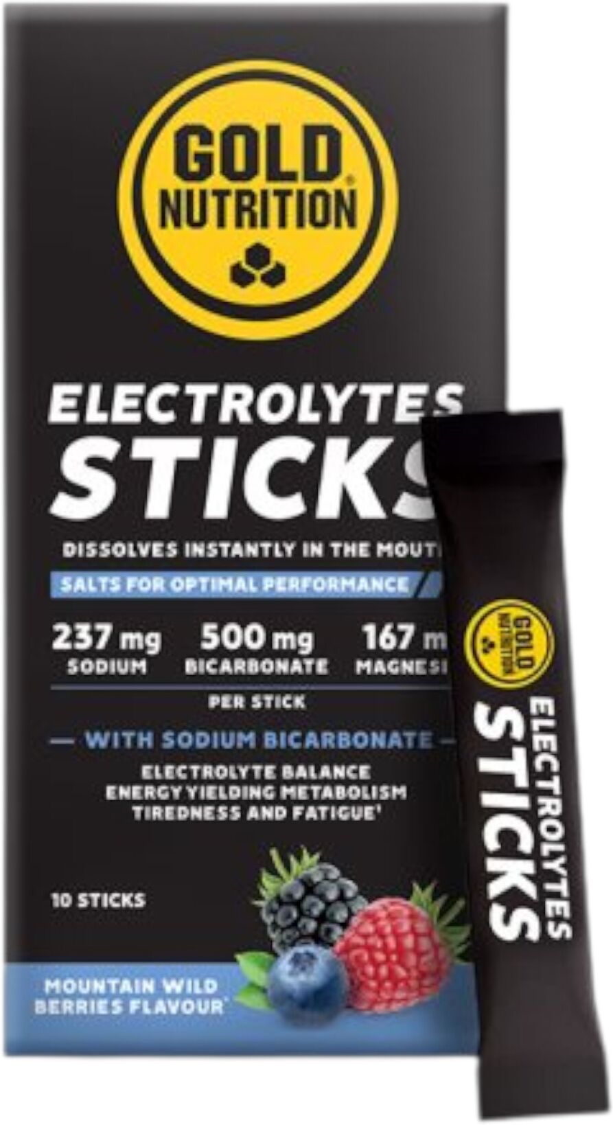 GOLD NUTRITION Electrolytes   10 Sticks 