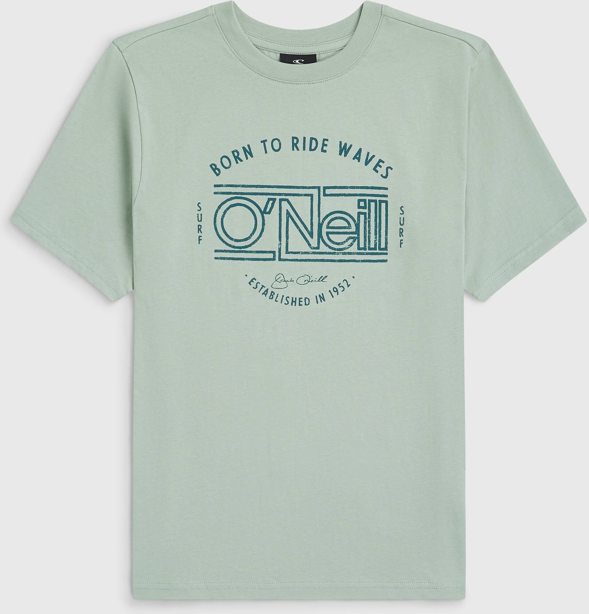 T-Shirt O'NEILL "O'NEILL MUIR T-SHIRT", Jungen, Gr. 128 (122), grün (marble arch), Obermaterial: 100% Baumwolle, Shirts T-Shirt, für Kinder geeignet, aus atmungsaktiver Baumwolle