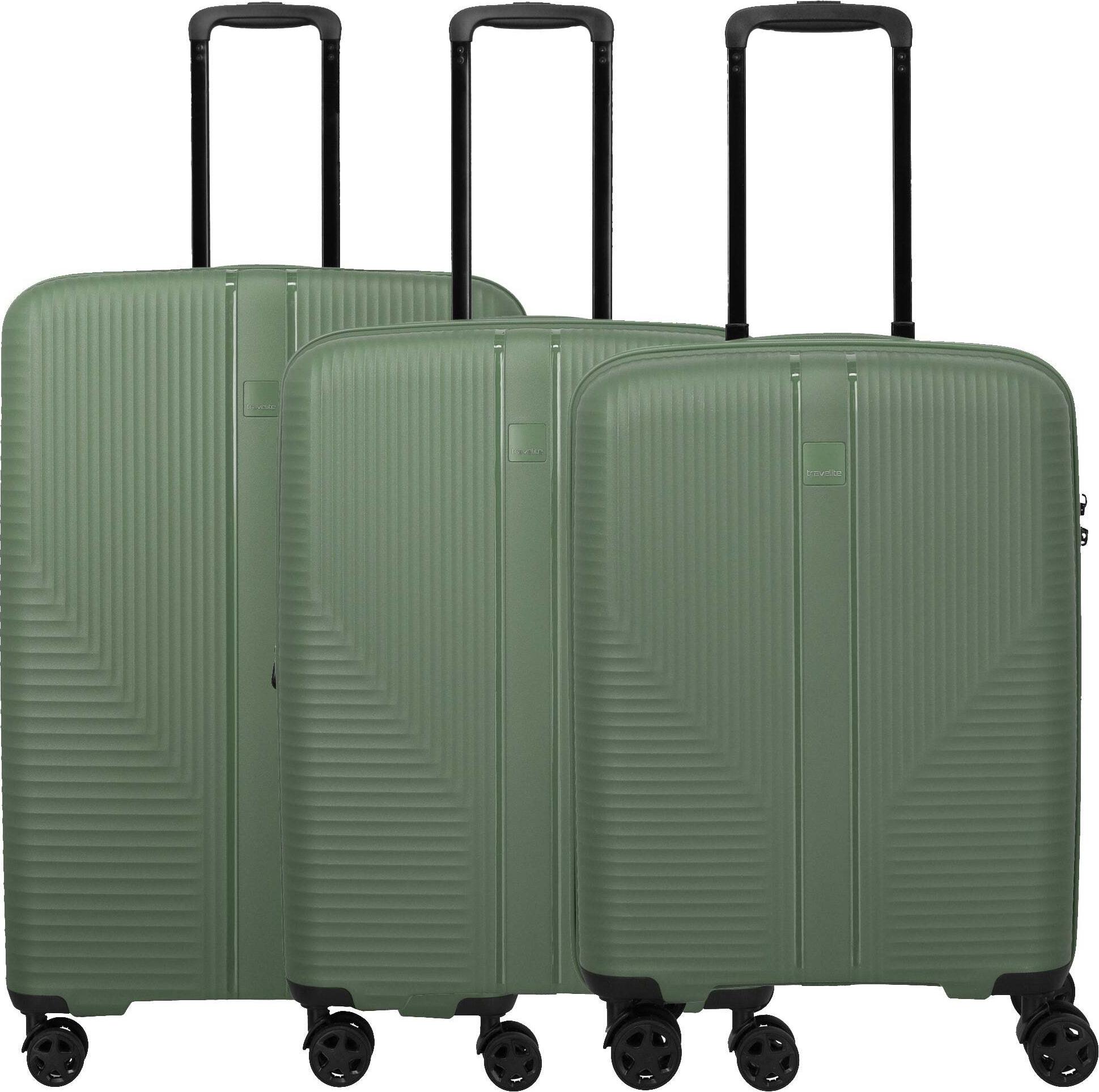 Air Stripe - 4-Rollen-Trolley Set 3 tlg. (navy)