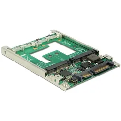 Delock Konverter 2,5"SATA 22p > mSata, SSD + Festplatte Zubehör