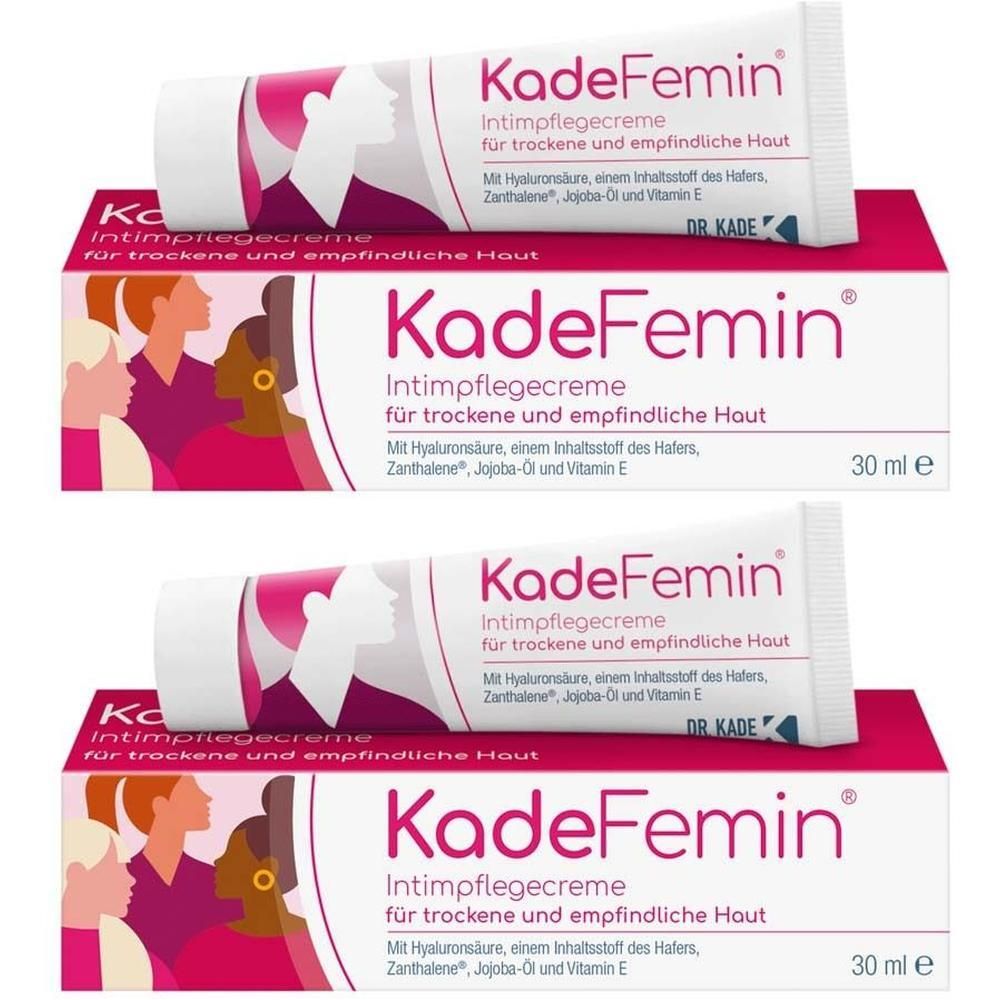 Kadefemin Intimpflegecreme x2 2x30 ml Creme