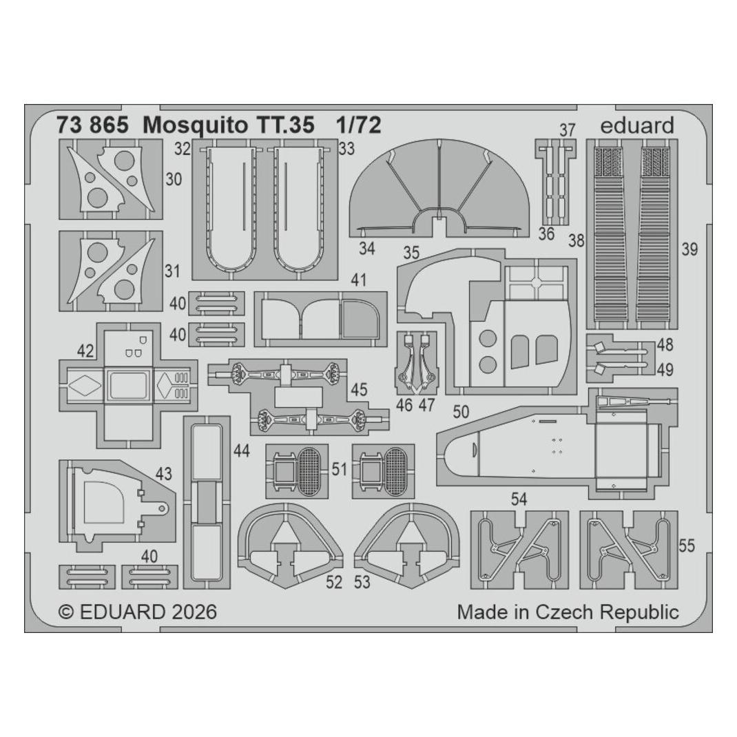 Eduard Mosquito TT.35 for Airfix (73865)