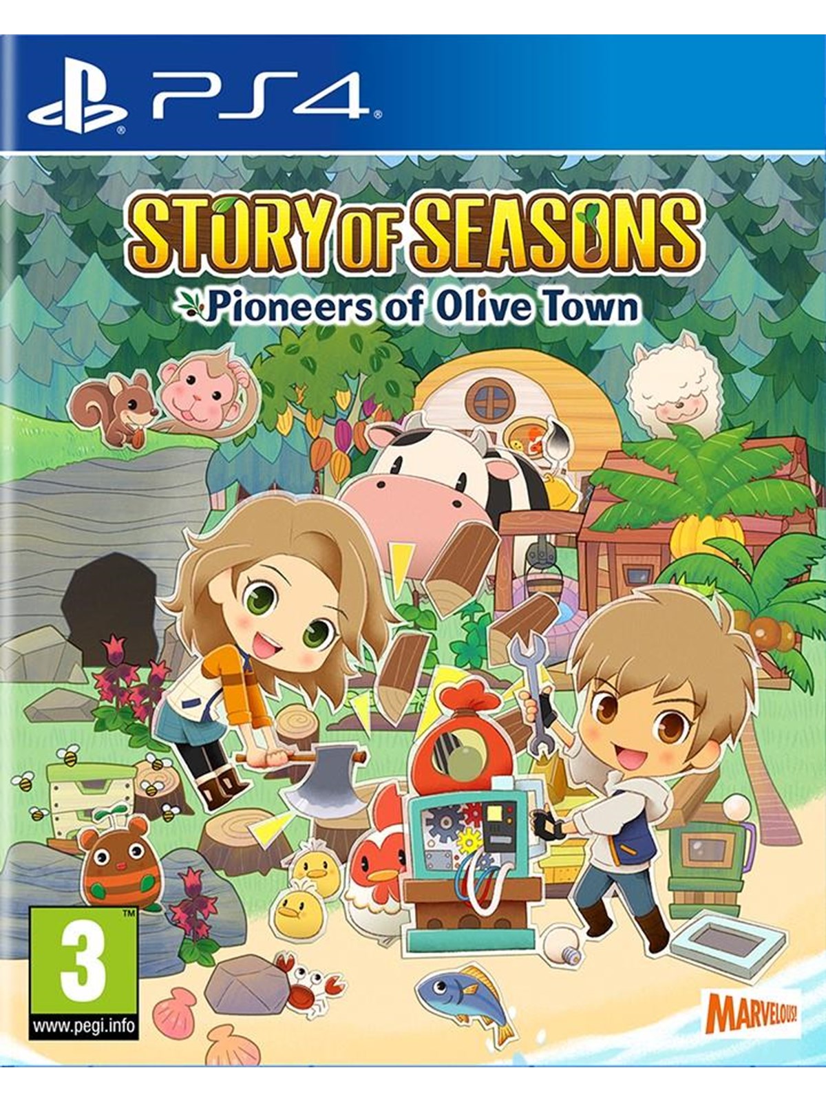 Story of Seasons: Pioneers of Olive Town - Sony PlayStation 4 - Simulator - PEGI 3