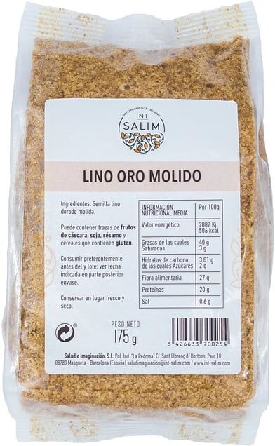 Int-Salim Linho Ouro Moído 175g