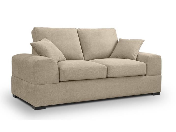 2-Sitzer Polstersofa Veda , 182cm , Strukturstoff , beige