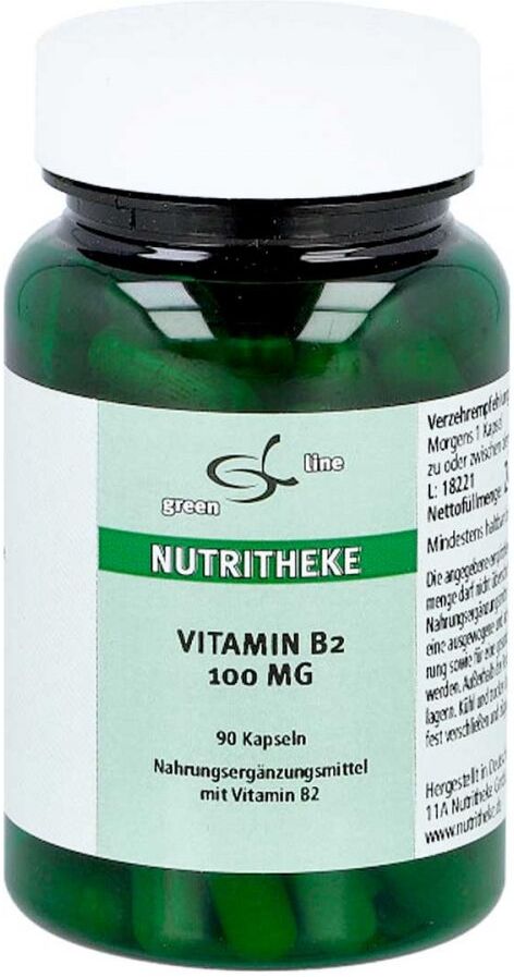 Vitamin B2 100 mg Kapseln 90stk