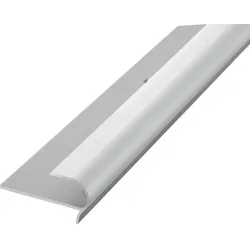 Einschubprofil silber eloxiert für Treppenstufen kaufen (270cm, 14-16mm)