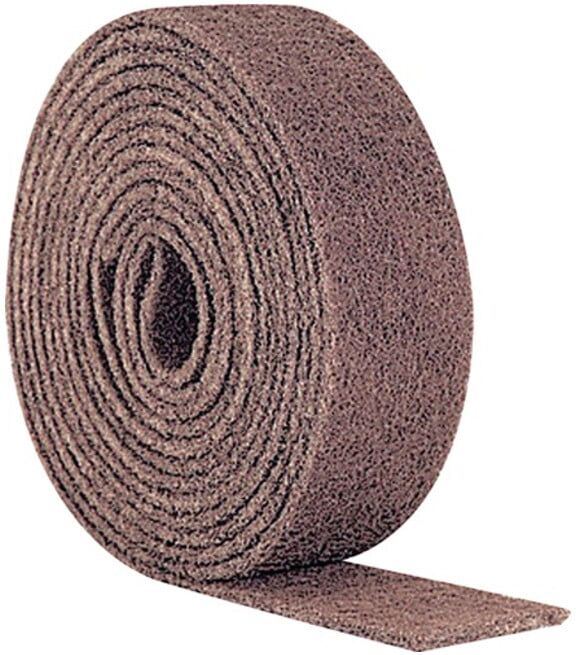 Rouleau d'abrasif en non-tissé WR-RL L. 10 m l. 125 mm fine 280 rouge 10m/RL 3M (7100182466)
