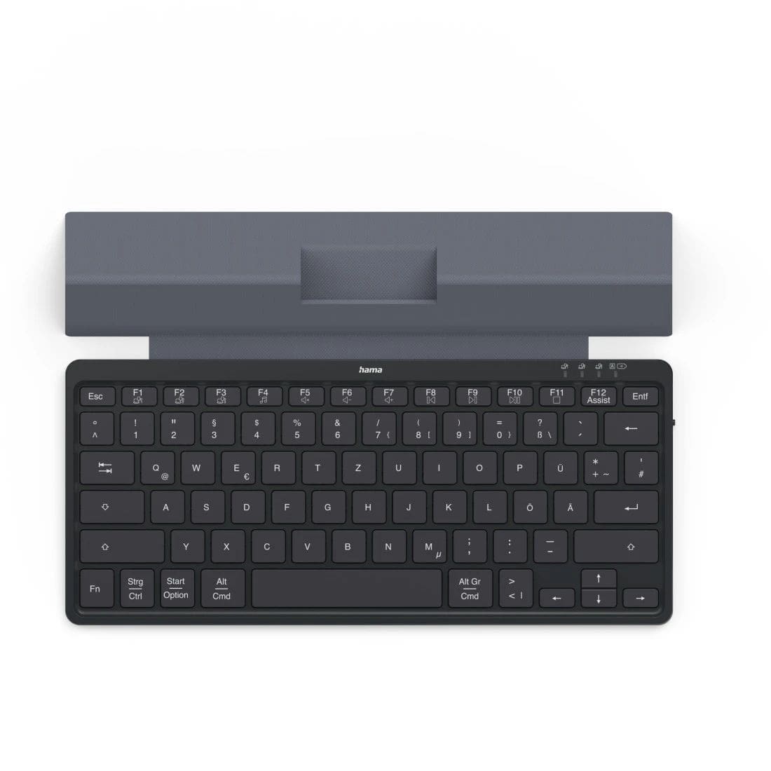 Hama 125138 Travel 600 für Jede Marke Staubresistent, Kratzresistent (Schwarz, Dunkles Grau) 00125138