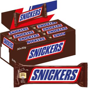 Snickers Schokoriegel  1600g, je 50g, 32 Riegel