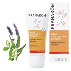 Pranarom, Muskelsalbe + Kühlpad, AROMALGIC - Massage Roll-On Gelenk & Muskeln Bio (1x, 75 ml)