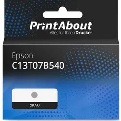 Druckerpatrone kompatibel mit Epson C13T07B540 (114) - Grau