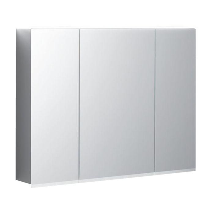 Geberit Option Plus Spiegelschrank 500594001 90x70x17,2 cm, mit Beleuchtung, Kosmetikspiegel, 3 Türen