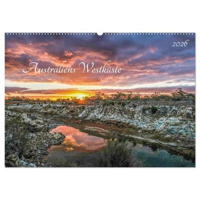 Australiens Westküste (Wandkalender 2026 DIN A2 quer), CALVENDO Monatskalender