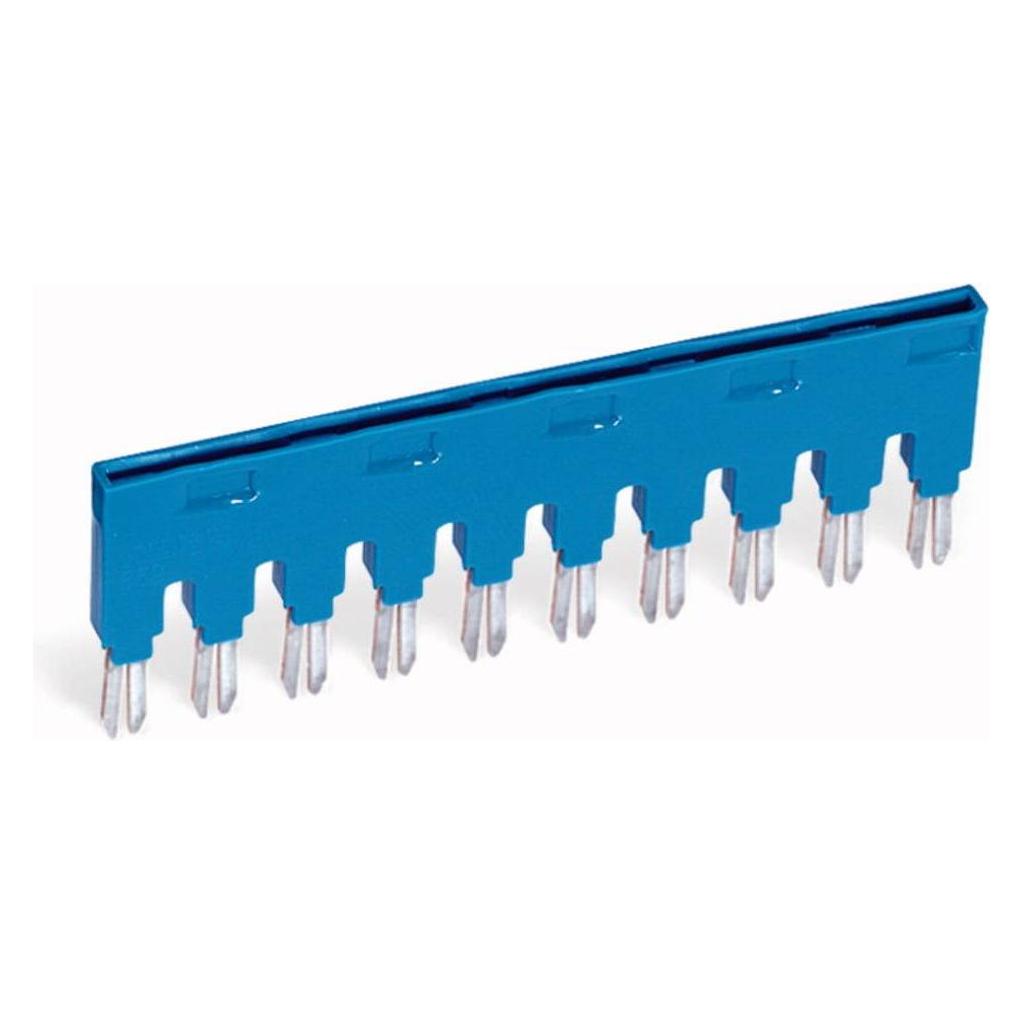 Wago Kammbrücke Polzahl: 10 Blau 10 (Kammbrücke) (859-410/000-006)