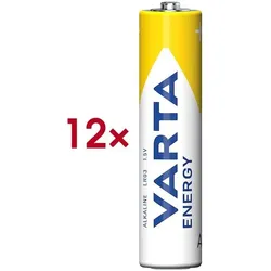 Varta 12er-Pack Batterien »Energy« Micro / AAA / LR03, 4.45 cm