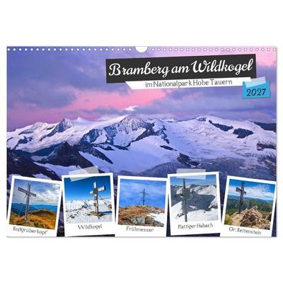 Bramberg am Wildkogel (Wandkalender 2027 DIN A3 quer), CALVENDO Monatskalender