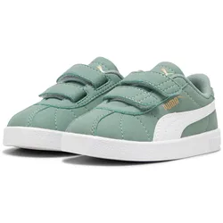 PUMA Club II Baby-Sneaker mit Klettverschluss 06 - green moon/puma white 22