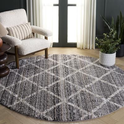 SAFAVIEH Everett Shag Ljubomira 1-inch Thick Rug