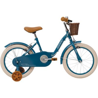 Kinderfahrrad HUFFY "Vintage 16-Zoll Ein-Gang-Mädchenfahrrad" Gr. 25, blau, Fahrräder, Kinder, 25cm, 16 Zoll (40,64cm) hinten: 16 Zoll (40,64cm)