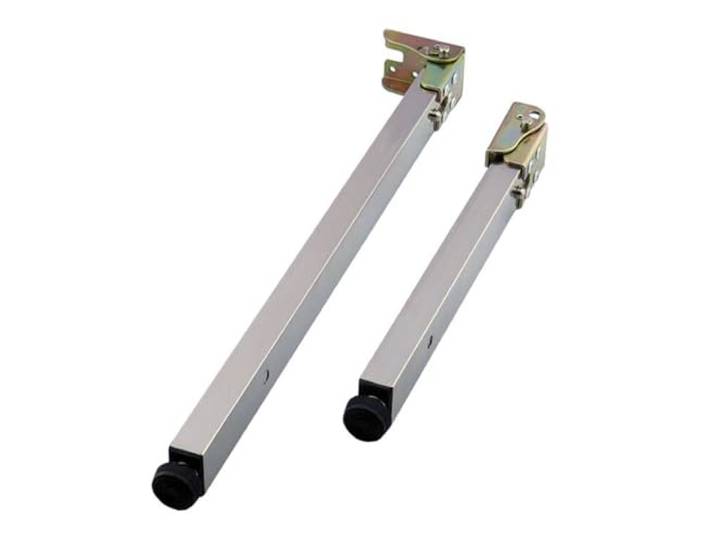 YOGKYTPBT Tischbeine aus Edelstahl, 1 Stück 0-10 mm Nivellierfüße, 90°-Faltung, 176 Pfund Tragkraft, DIY-Möbelbeine(57in)