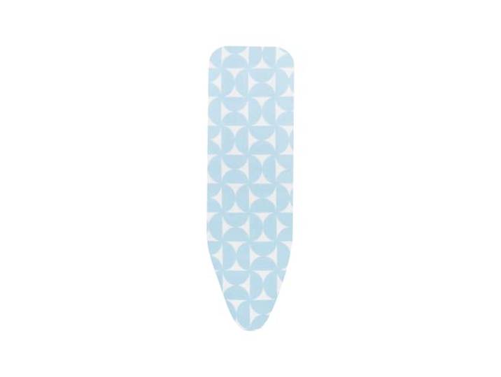 Brabantia Strijkplankhoes Toplaag, 2mm Schuimlaag, Fresh Breeze, Strijkplank B (124 x 38 cm)