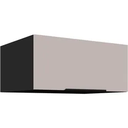 Aufsatzschrank Hochschrank 80 cm Küche ARONA Kaschmir beige Küchenzeile
