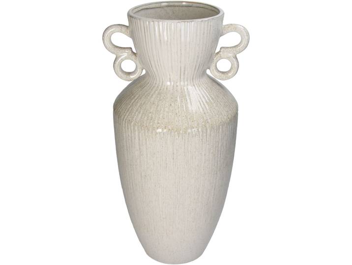 Vase Myko Weiss Steingut H 46.5 cm - Vase