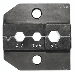 Rennsteig Crimpeinsatz für Koax-Verbinder LWL 4,2 / 3,65 / 5,0 mm - 624 155 3 0