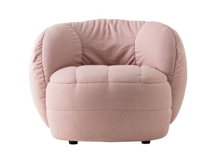 Connubia Sessel, Rosa, 96x76x91 cm, Stoffauswahl, Wohnzimmer, Sessel, Polstersessel