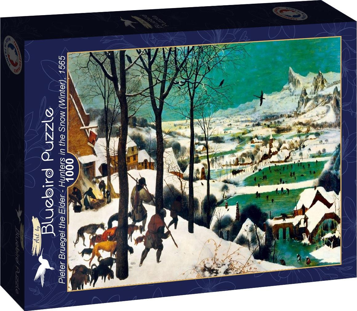 Bluebird Puzzel Pieter Bruegel de Oude Jagers in de Sneeuw 1000 stukjes