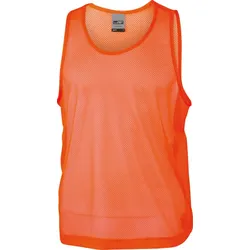 James & Nicholson Unisex Team Überziehleibchen Tank Top JN372 signal orange L